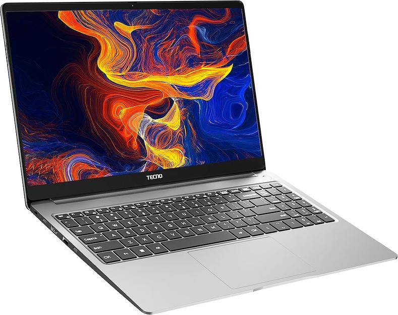 Ноутбук Tecno MegaBook T1 Ryzen 7 5800U 16Gb SSD512Gb AMD Radeon 15.6" IPS FHD (1920x1080) Windows 11 Home 64 silver WiFi BT Cam 6060mAh (71003300141) фото 3
