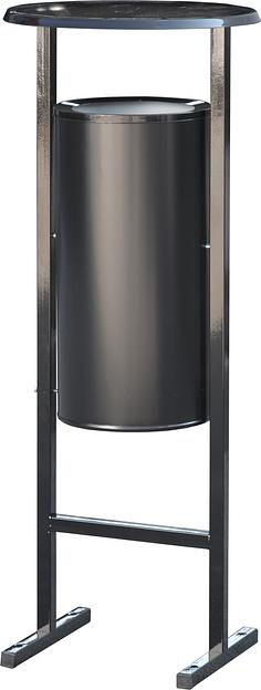 Урна уличная 25 литров черный фото 1