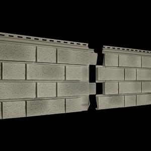 Фасадная панель Ю-Пласт,Stone-house S-Lock Клинкер Балтик ,Цемент фото 1