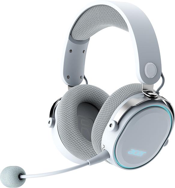 Наушники с микрофоном Acer OHR303 белый мониторные BT/Radio оголовье (ZL.HDSEE.00A) фото 1