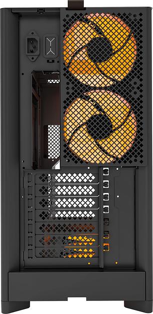 Корпус Montech HS02 PRO черный без БП ATX 4x140mm 2xUSB3.0 audio bott PSU фото 5