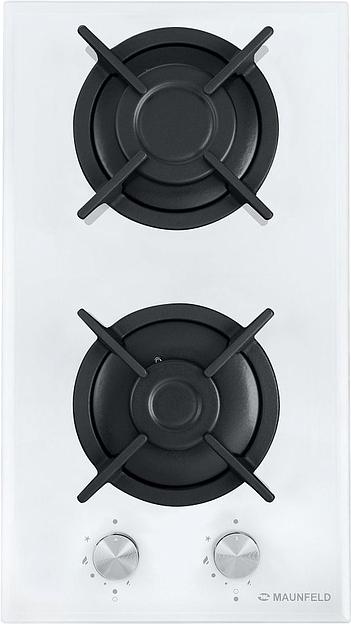 Газовая варочная поверхность Maunfeld EGHG.32.1CW/G белый фото 1