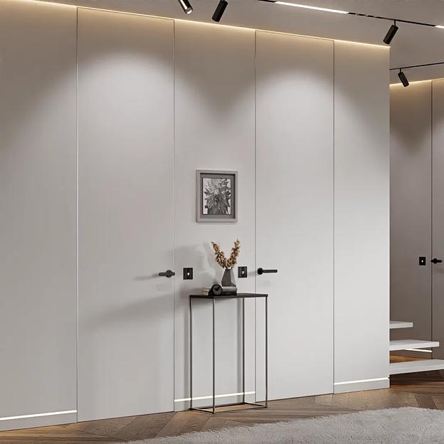 Скрытая дверь индивидуал грунтовая 3000x800x54 мм фото 1