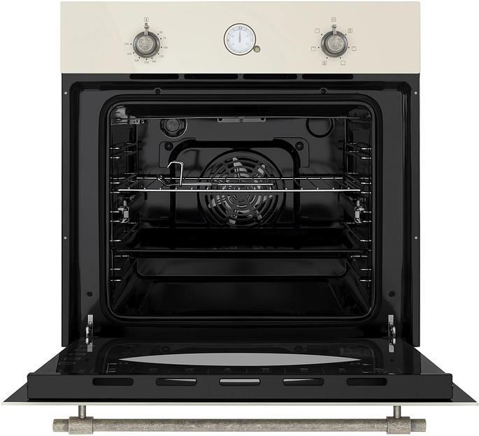 Духовой шкаф Электрический Maunfeld EOEFG.566RIB.RT слоновая кость фото 2