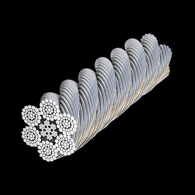 Канат двойной свивки типа ЛК-РО 6×36 о.с., 22 мм фото 1