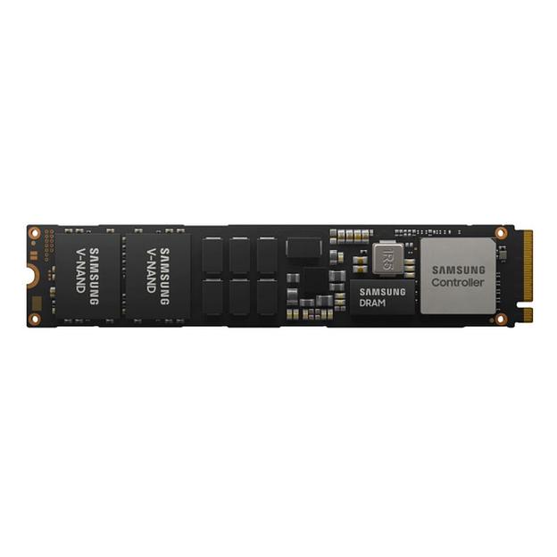 Твердотельный накопитель Samsung Enterprise SSD, M.2, PM9A3, 3840GB, NVMe/PCIE Gen4 x4, R5500/W2000Mb/s, IOPS(R4K) 800K/85K, MTBF 2M, 1 DWPD, 22110, OEM, 5 years, (analog MZ1LB3T8HMLA-00007) (MZ1L23T8HBLA-00A07) фото 2