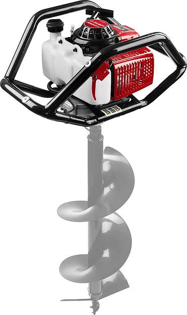 Мотобур (бензобур) ЗУБР, 60-300 мм, 71 см³, 2 оператора, без шнека (МБ2-300) фото 1