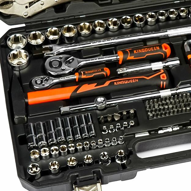 Набор инструментов KINGQUEEN 152 предмета WIB-90009-24 фото 8
