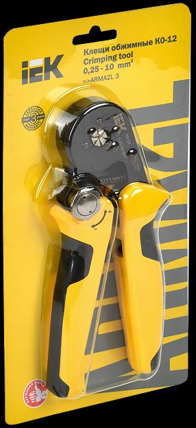 Клещи обжимные КО-12 0,25-10мм2 (шестигранник) ARMA2L 3 фото 2