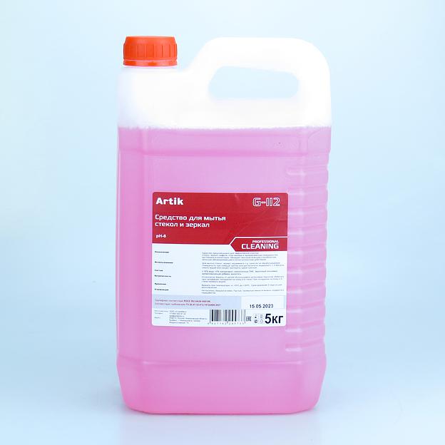 Средство для мытья стекол и зеркал "G -112" 5кг фото 1