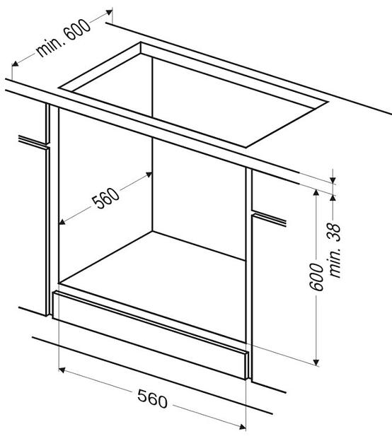 Встраиваемые электрические духовки HANSA Hansa Quadrum BOEW64111 фото 2