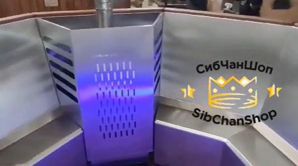 Банный чан «Фурако 1600» шестигранный на 3-4 человека, сталь 316L фото 4