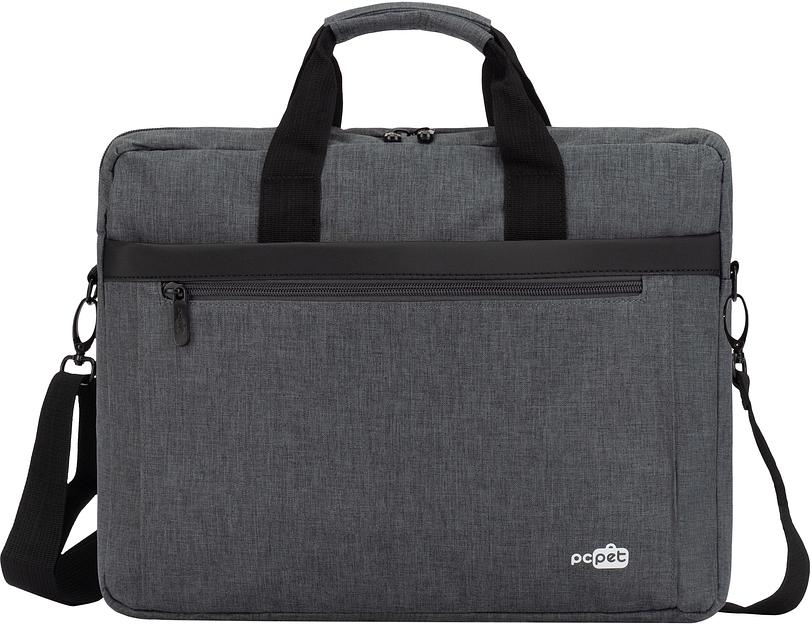Сумка для ноутбука 15.6" PC Pet PCP15B4GY темно-серый полиэстер фото 1