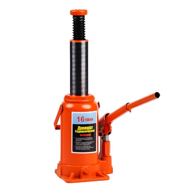 Гидравлический бутылочный домкрат 16т Kingqueen QJD24 фото 6
