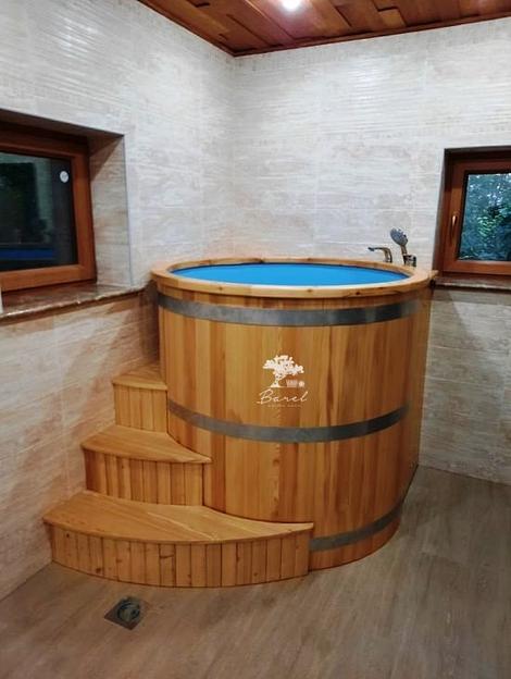 Купель с пластиком круглая №13 фото 2