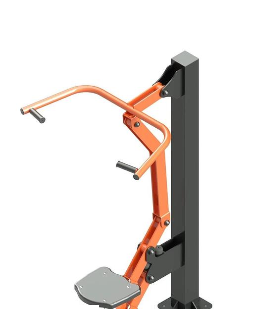 Уличный тренажер DLG «Тяга сверху» фото 1