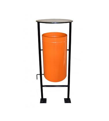 Урна стационарная 1100×445×309 мм, 35 л фото 2