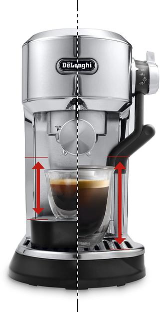 Кофеварка рожковая DeLonghi EC950.M (0132106249) серебристый, исп. кофе - молотый/чалды, 1.6 л, 1450 Вт, 15 Бар фото 7