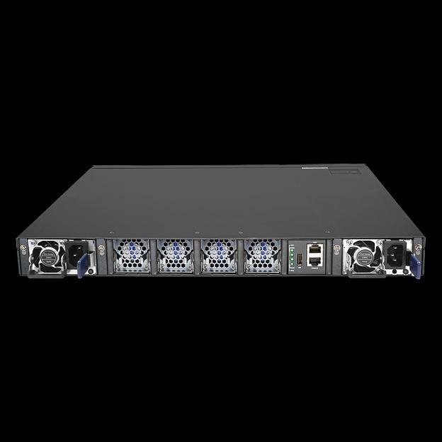 Управляемый коммутатор уровня 3 BDCOM S5864HB, 48x 1/10GE SFP+, 2x 40 QSFP+, 4x 40/100GE QSFP28. Hot Swap БП 1+1, в комплекте 2x PSU AC ~220V AC фото 3