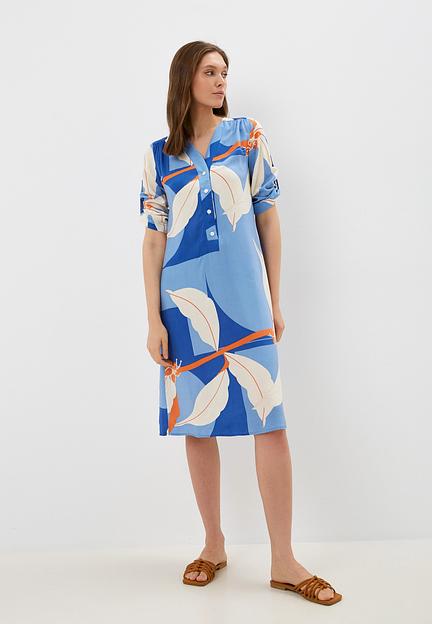 Повседневное платье голубое Elit by Ter-Hakobyan опт фото 2