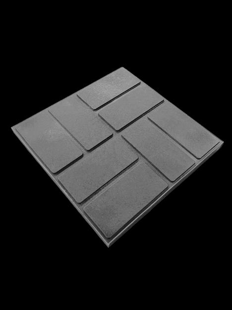 Плитка на площадку - серый фото 1