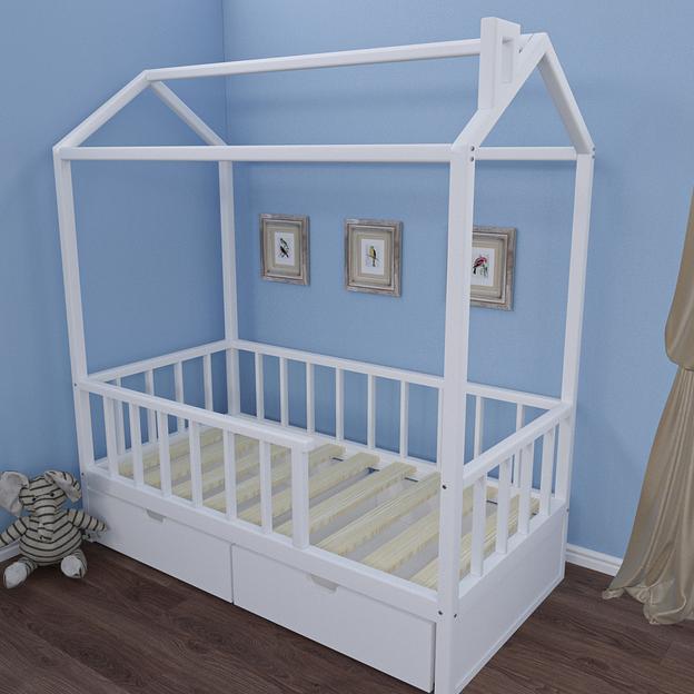 Кровати для детей от 3-х лет из массива сосны фото 6