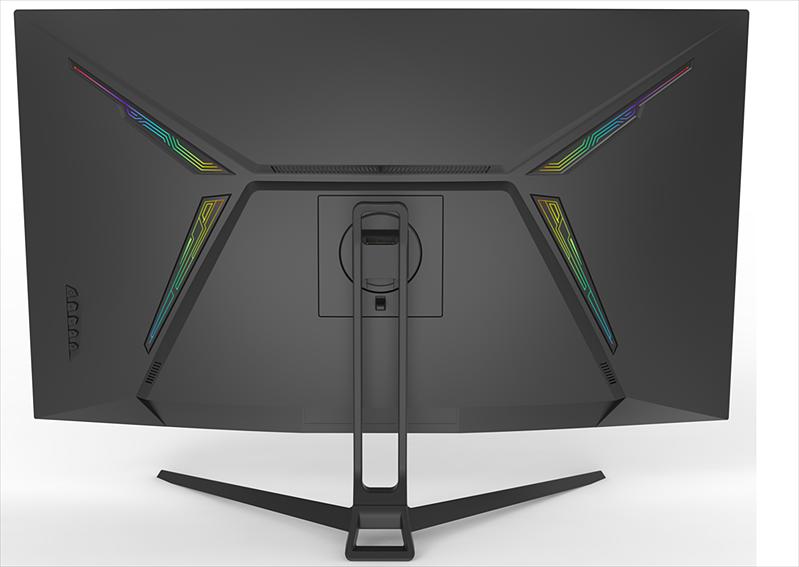 Монитор CHiQ QME32C702-R 31,5" 2560*1440 165Hz VA LED 16:9 6ms DP 2*HDMI USB (Low charging) Audio out 178/178 280cd 3000:1 R1500 Curved Vesa 100x100 (QME32C702-R) фото 2