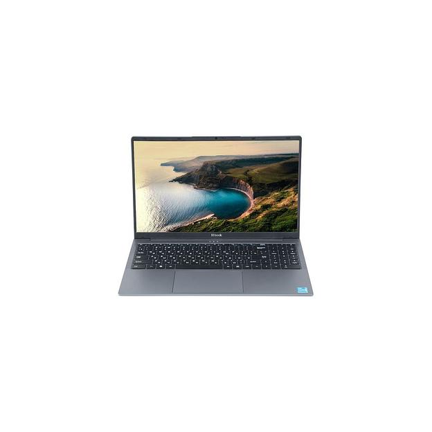 Ноутбук HORIZONT H-book 15IPK1 15.6", 2024, IPS, Intel Core i5 1235U 1.3ГГц, 10-ядерный, 8ГБ DDR4, 256ГБ SSD, Intel Iris Xe graphics, Windows 11 Pro Trial (для ознакомления), серый [t52e3wg] фото 1