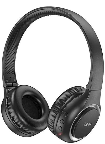 Гарнитура накладные Hoco Charm W41 1.2м черный беспроводные bluetooth оголовье фото 1