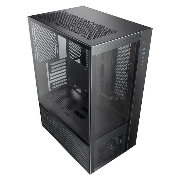 PAEAN PREMIUM 0R20B00208, black, Aluminum, ATX/MICRO ATX/MINI-ITX, USB3.0x2, Type Cx1, HD Audiox1 фото 2