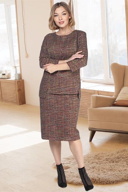 Юбка женская  114/01/Черный, желтый  фото 1