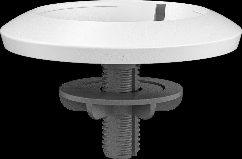 Крепёж настольный Logitech,Rally Mic Pod Table Mount Off-White (952-000020) фото 1