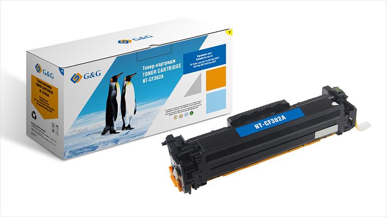 Картридж Cartridge G&G for HP CLJ Pro M476dn MFP/M476dw MFP/M476nw MFP, with chip (2 700) (GG-CF382A) фото 1