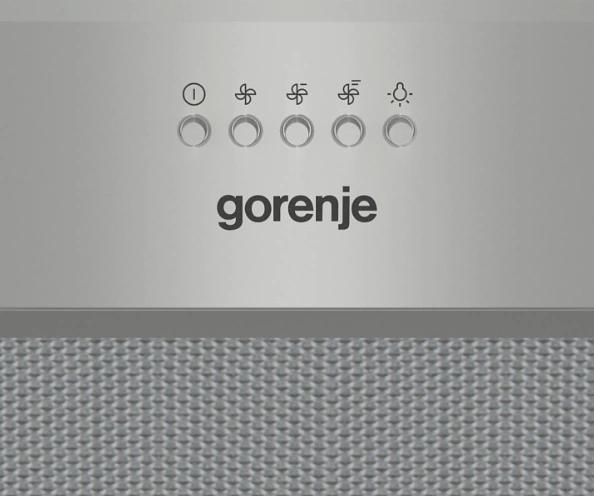 Вытяжка встраиваемая Gorenje BHI626E6X нержавеющая сталь управление: механическое (1 мотор) фото 5