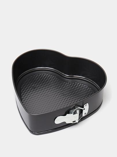 Форма в виде сердца, антипригарная с замком опт фото 1