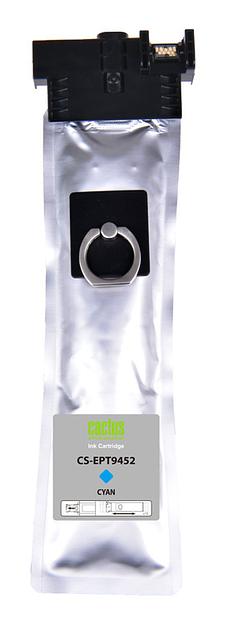 Картридж струйный Cactus CS-EPT9452 T9452 голубой (66мл) для Epson WF-C5290DW/C5790DW фото 2