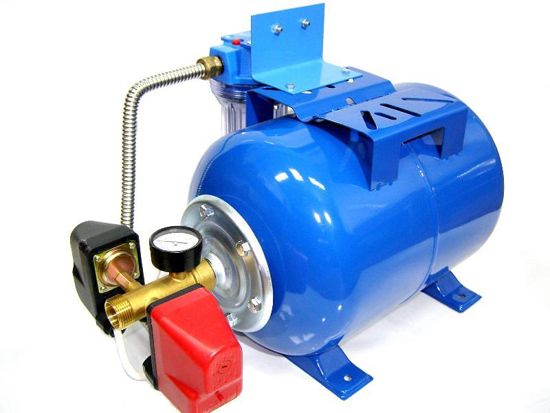 Гидроаккумулятор на 80 литров (в сборе с автоматикой и фильтром) фото 1