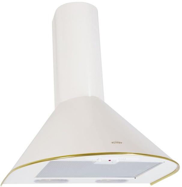 Вытяжка каминная Elikor Эпсилон 50П-430-П3Л топленое молоко/золотистый управление: ползунковое (1 мотор) фото 1