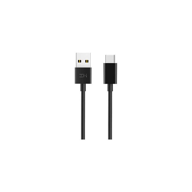 Кабель ZMI AL701, USB Type-C (m) - USB (m), 1м, черный [al701 black] фото 1
