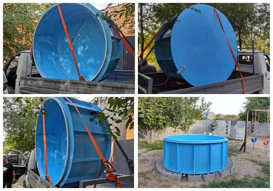 Бассейн из листового полипропилена фото 1