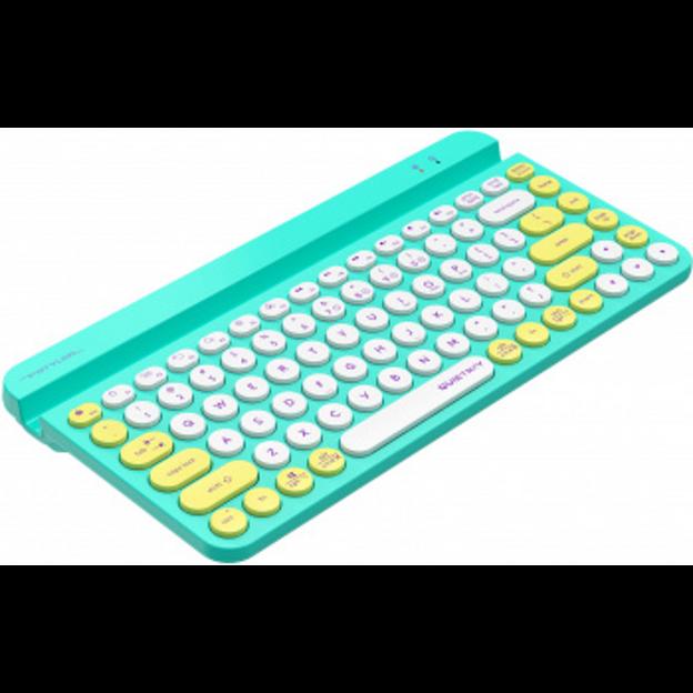 Клавиатура A4Tech Fstyler FBK30 зеленый USB беспроводная BT/Radio slim Multimedia фото 4