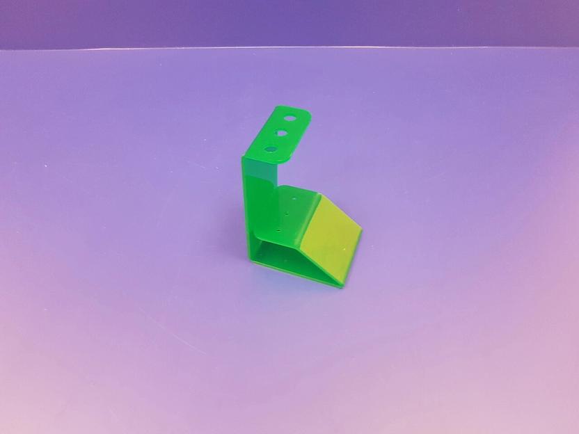 Подставка для ручек карандашей кистей 3 секции.(вертикальное размещение, место для логотипа, зеленая) фото 4