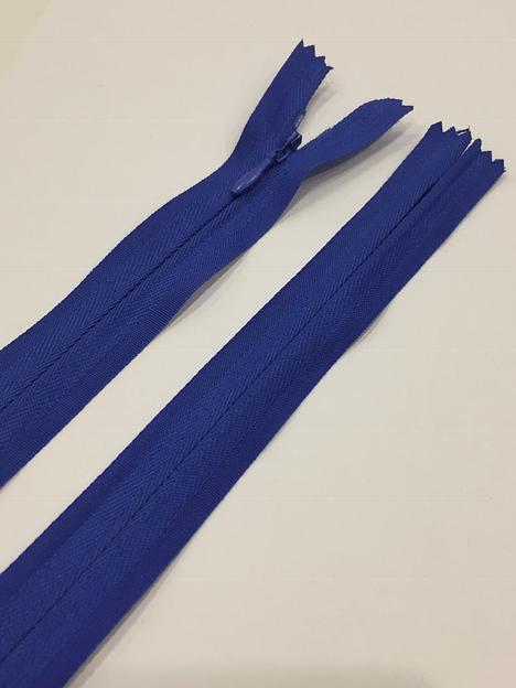 Молния потайная 60см. Синий фото 1