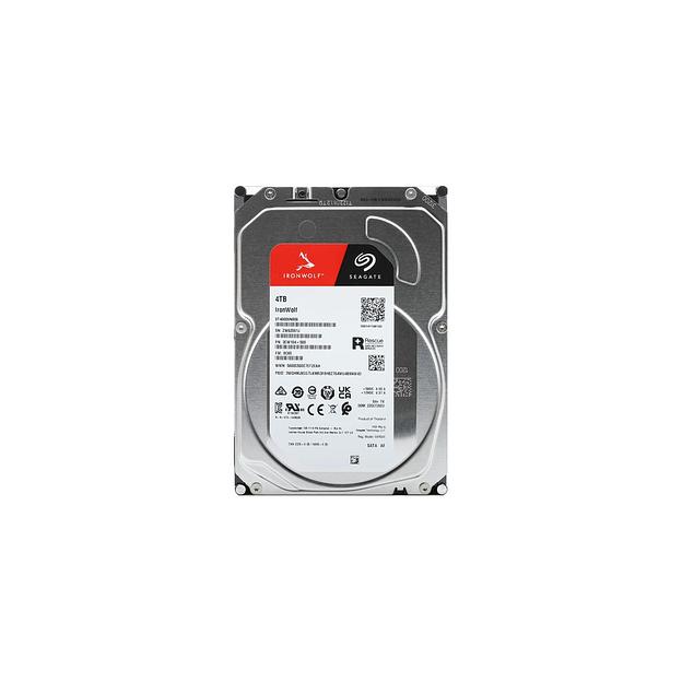 Жесткий диск Seagate Ironwolf ST4000VN006, 4ТБ, HDD, SATA III, 3.5" фото 1