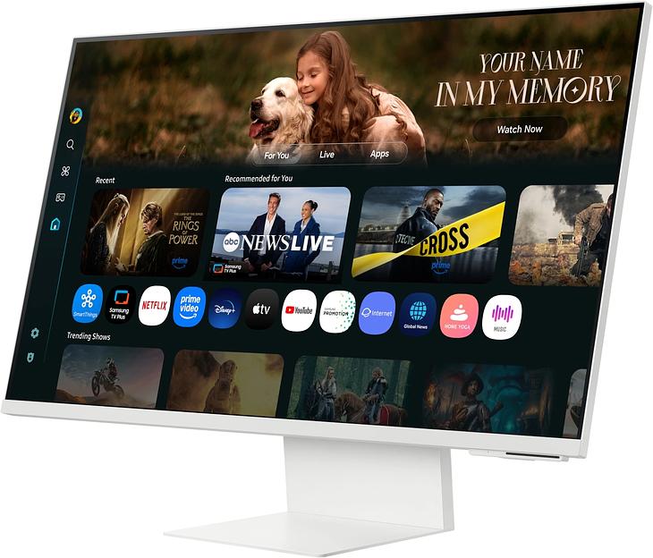 Монитор Samsung 32" S32FM803UIXCI белый VA LED 4ms 16:9 HDMI M/M матовая HAS Piv 3000:1 400cd 178гр/178гр 3840x2160 60Hz 4K USB 7кг фото 3