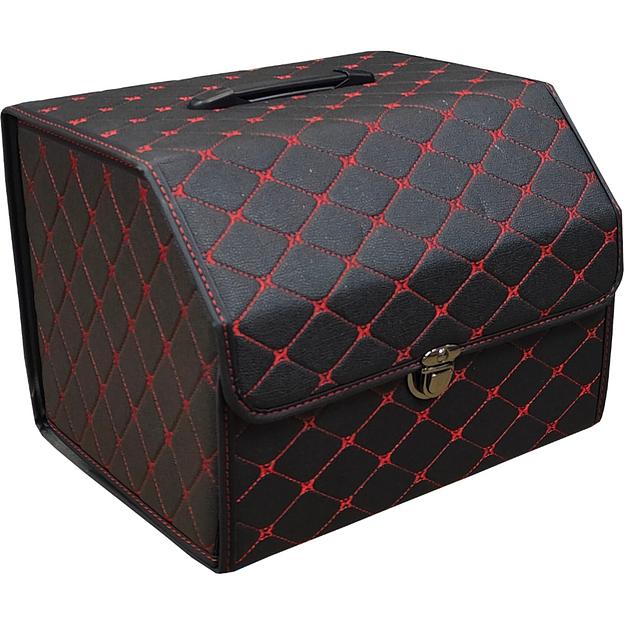 Кофр (органайзер) в багажник, размер S, Черный-красный фото 1