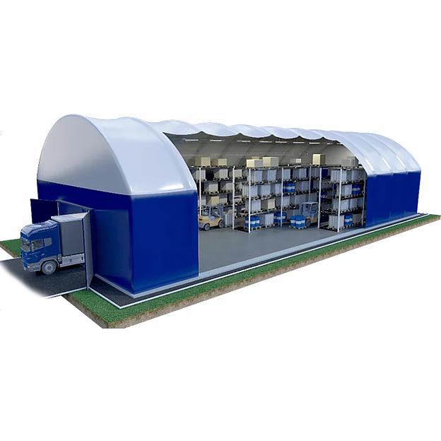 Арочный ангар с ПВХ фото 1