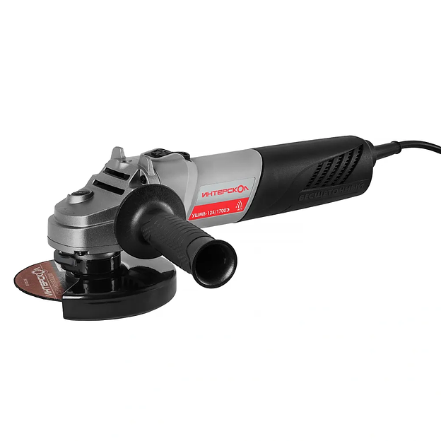 Угловая шлифмашина бесщеточная (в МультиБОКСе) Интерскол УШМВ-125/1700Э 912.2.0.40 фото 2