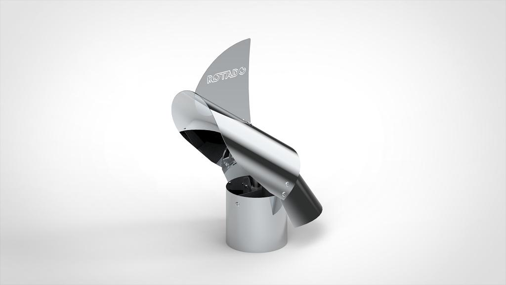 Дымодефлектор из нержавеющей стали фото 1