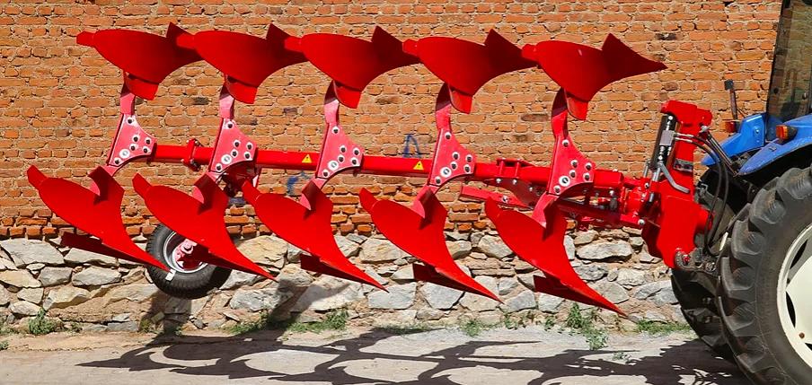 Оборотный плуг 5 корпусный 16 дюймовый фото 1